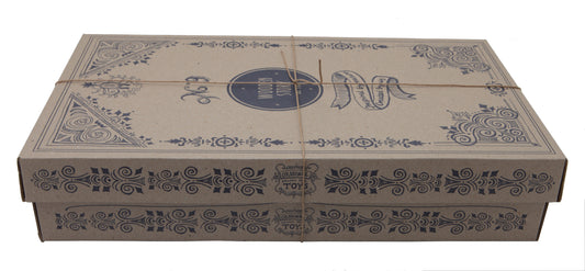 Blocs naturels dans un plateau XL 63 pièces