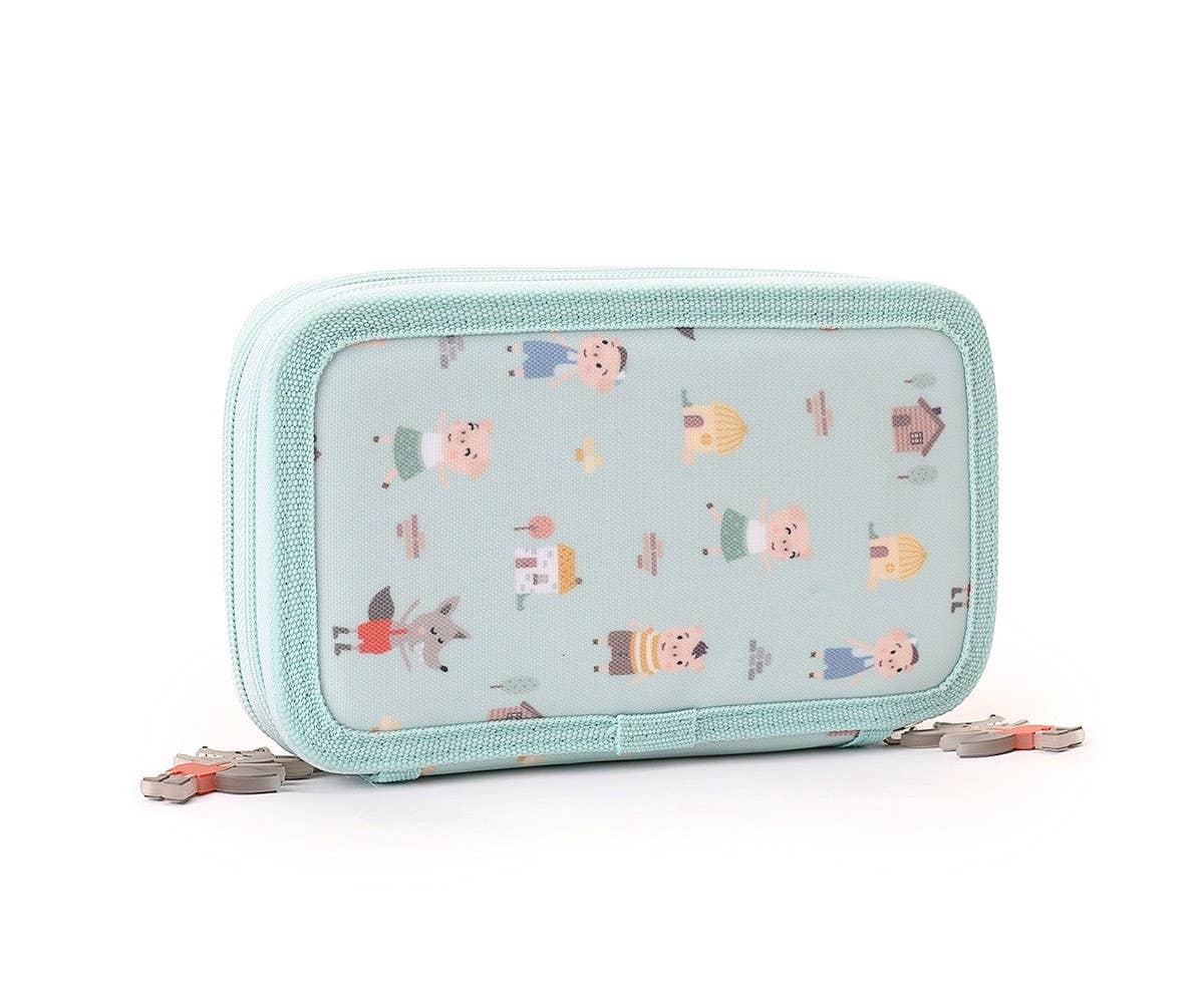 Trousse Double Les Trois Petits Cochons