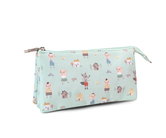 Trousse 3 Compartiments Les Trois Petits Cochons