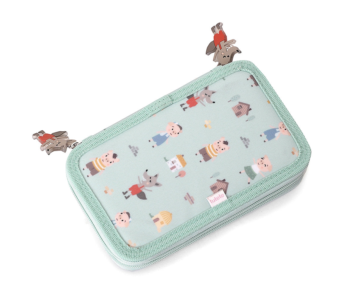Trousse Double Les Trois Petits Cochons