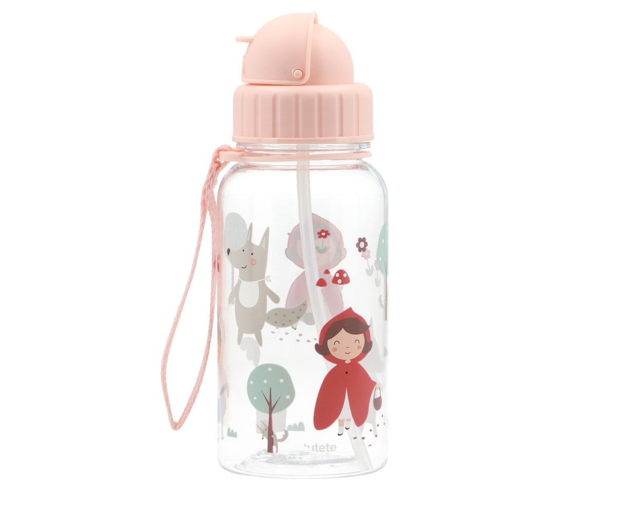 Bouteille Plastique Petit Rouge
