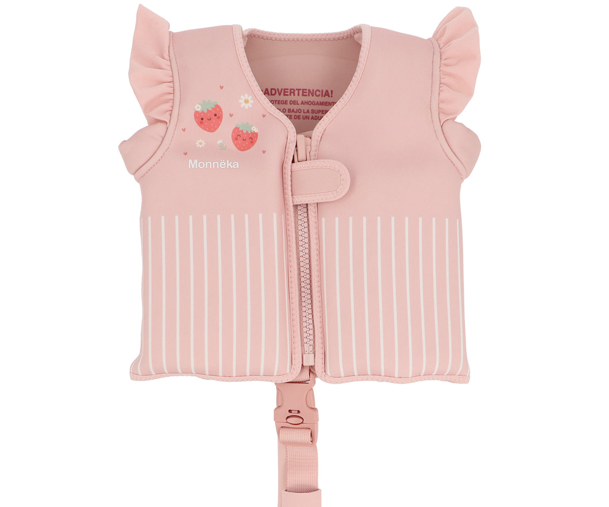 Gilet de Flottaison et Apprentissage Strawberries