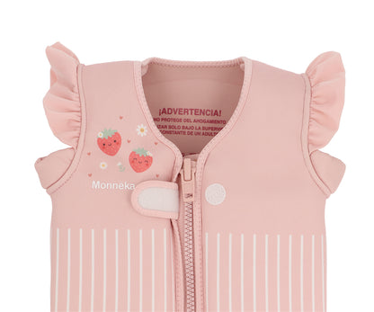 Gilet de Flottaison et Apprentissage Strawberries