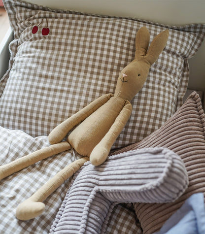 Gris cerise - housse de couette & oreiller