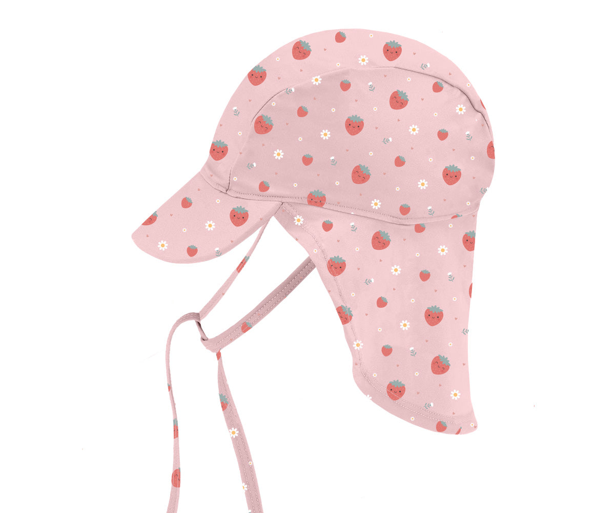 Chapeau de Plage pour Bébé Strawberries