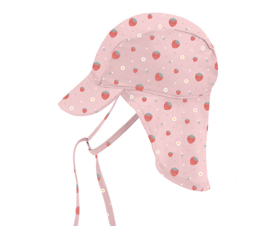Chapeau de Plage pour Bébé Strawberries